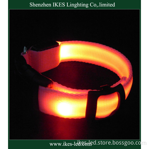 Dog Collar, Fashion LED Flashing Dog Collar